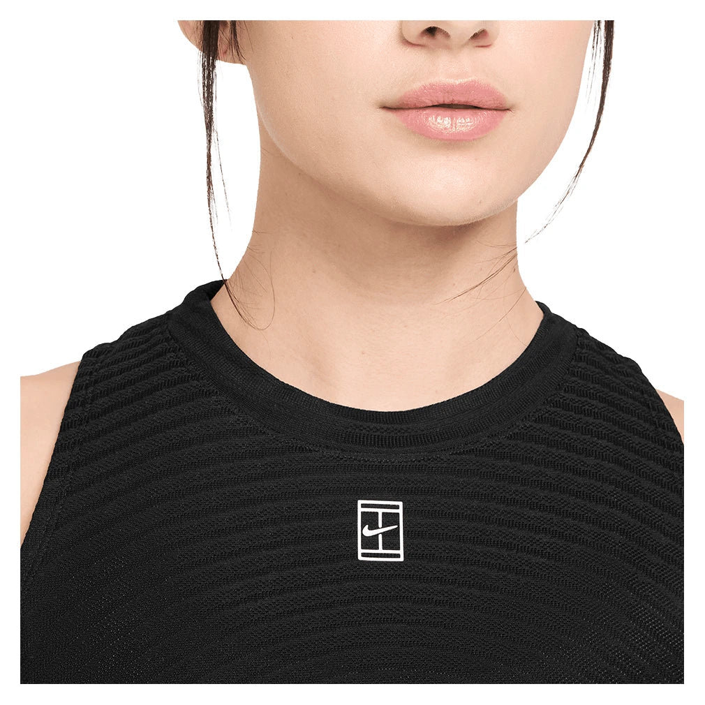 Women's Court Aero-FIT Advantage Tank Black and White