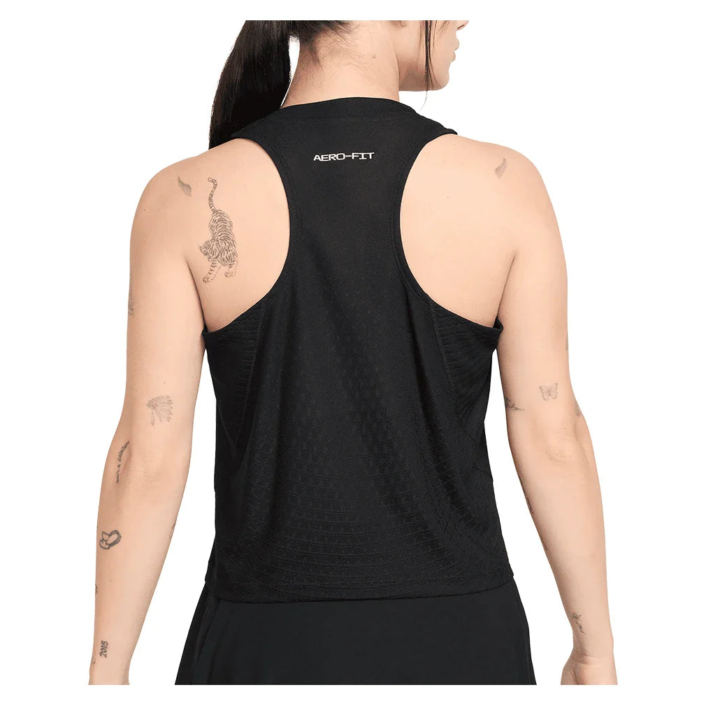 Women's Court Aero-FIT Advantage Tank Black and White