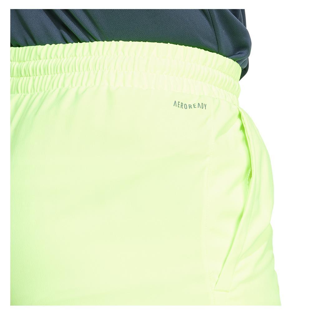 Mens Club 3 Stripe 9 Inch Short Lucid Lemon
