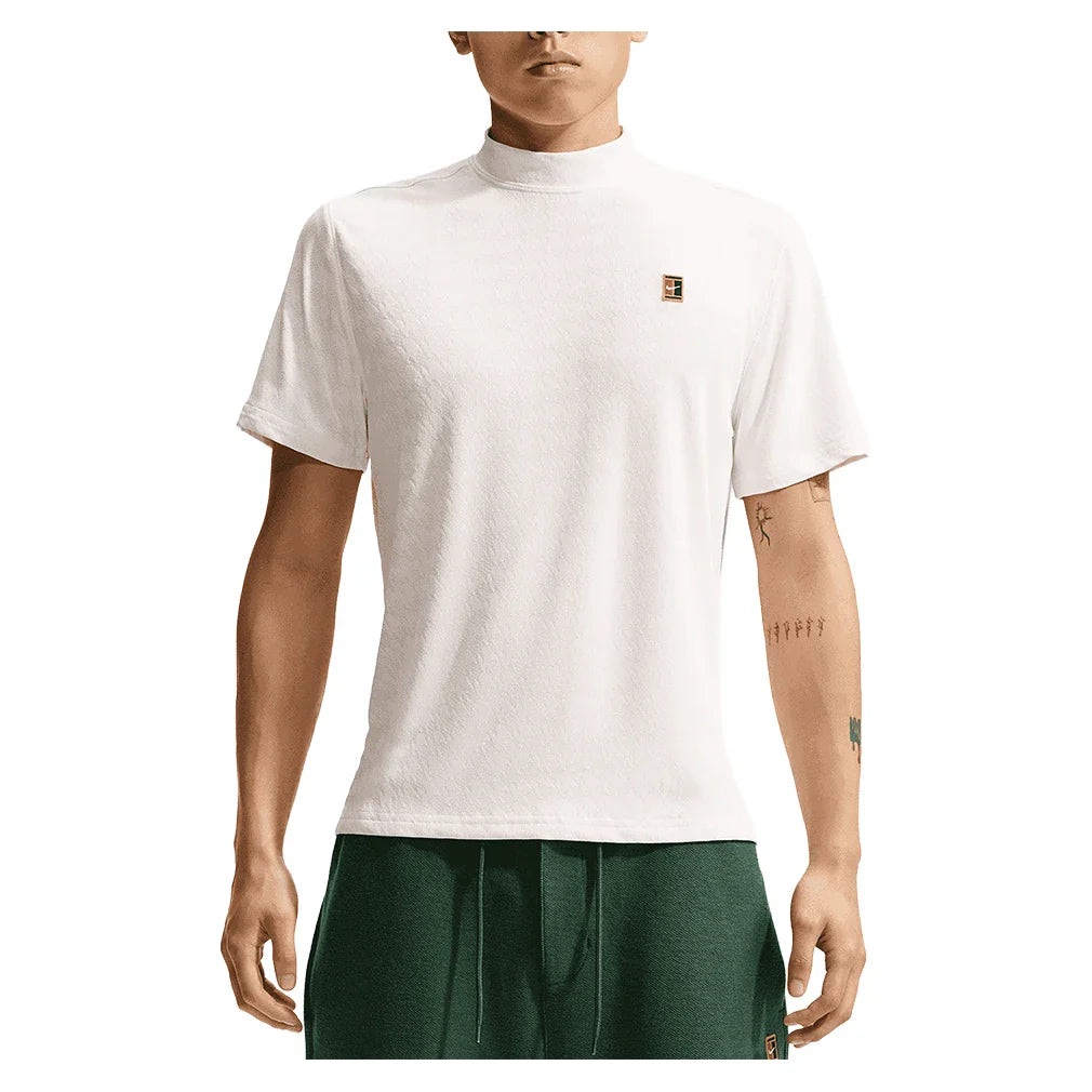 Men's Sportswear Club Short-Sleeve Mock-Neck Top
