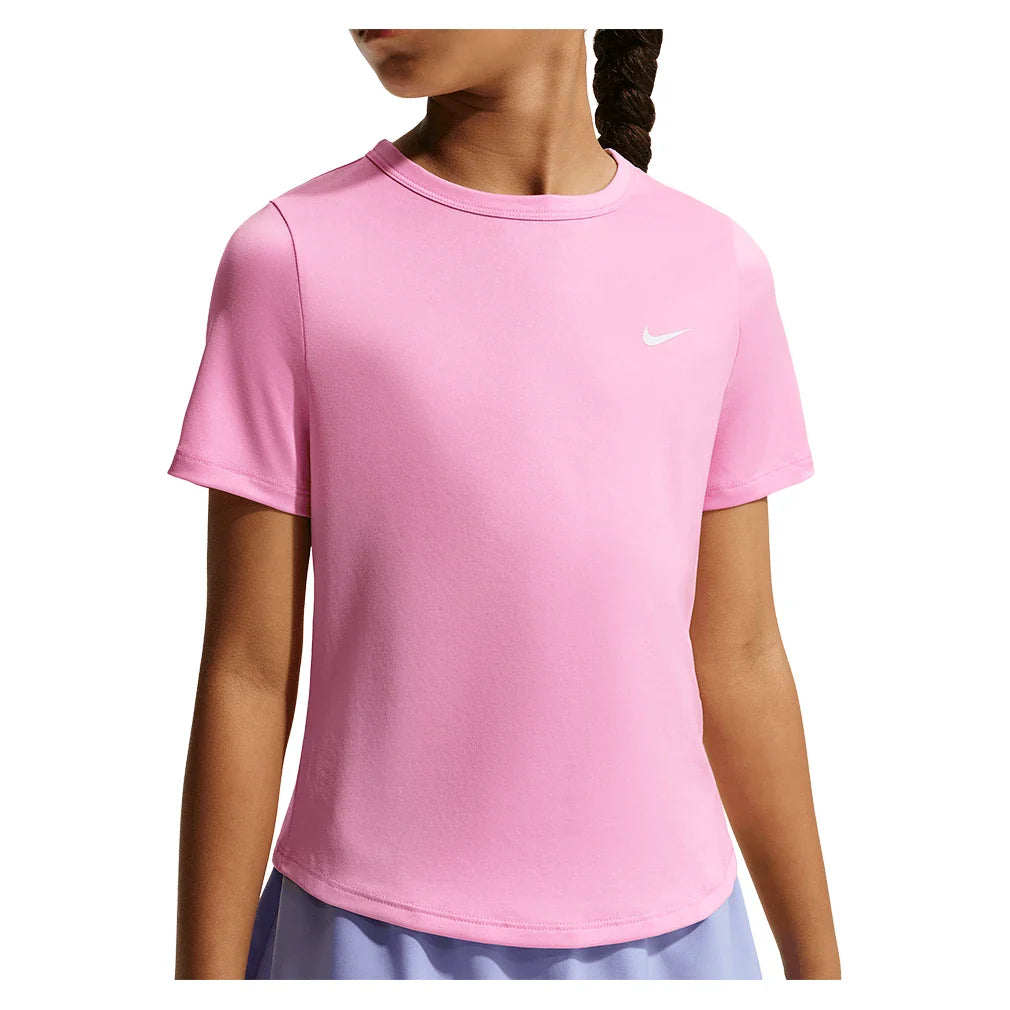 Girls' Dash Dri-FIT Short-Sleeve Training Top