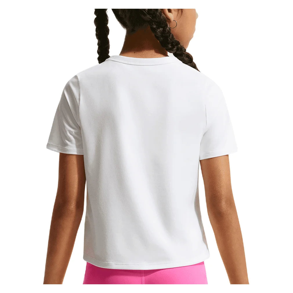 Girls' Dash Dri-FIT Short-Sleeve Training Top, Nike, Pickleball Express, IU3746-BF26-1
