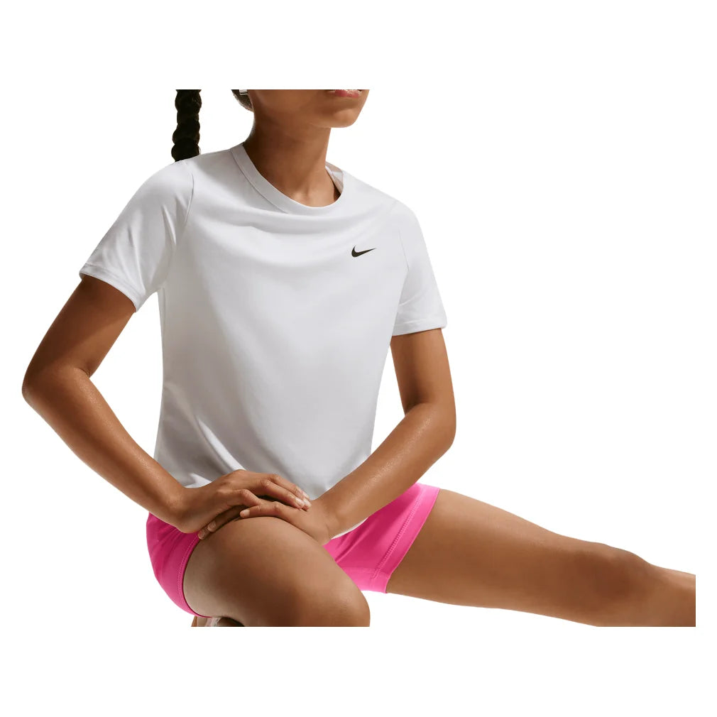Girls' Dash Dri-FIT Short-Sleeve Training Top, Nike, Pickleball Express, IU3746-BF26-2