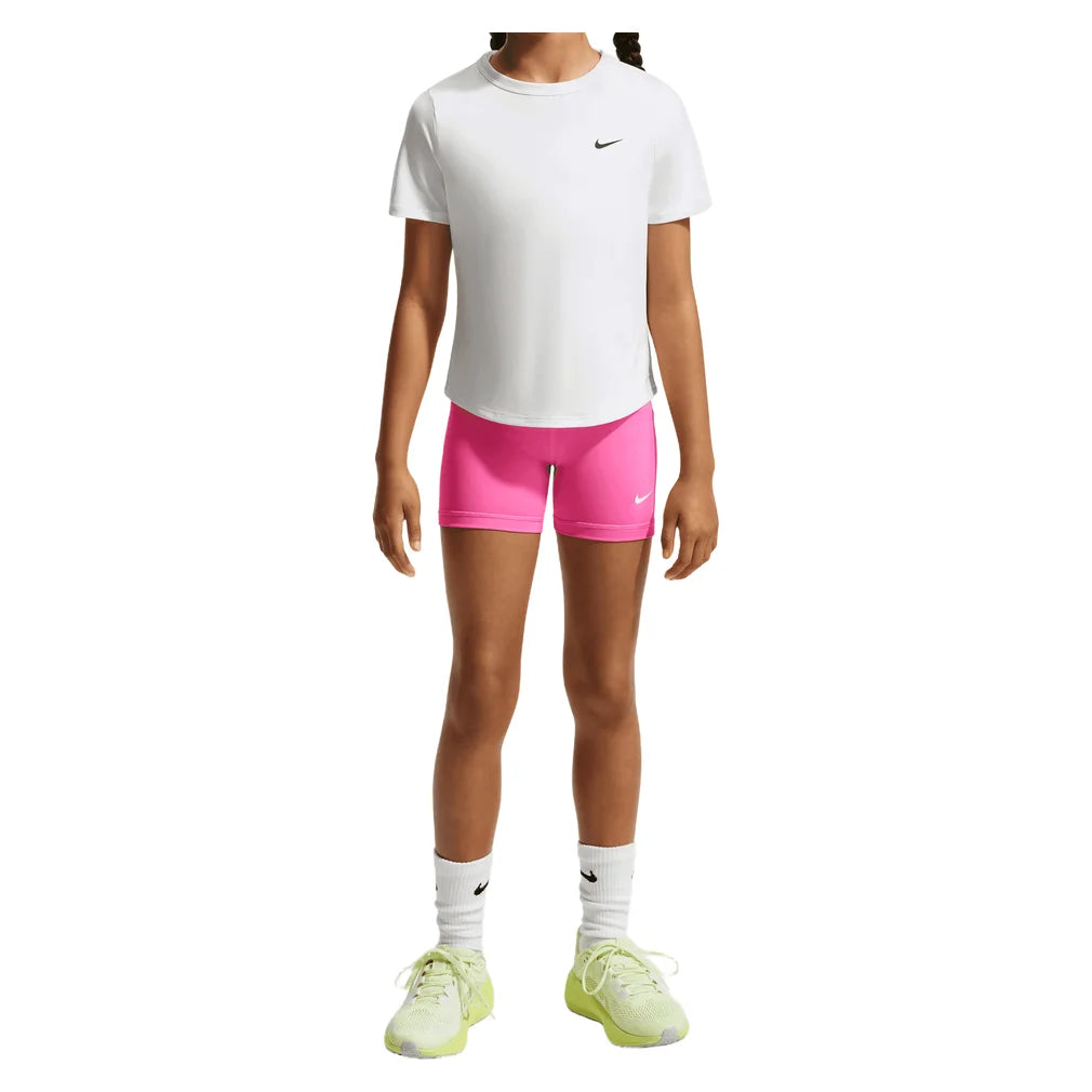 Girls' Dash Dri-FIT Short-Sleeve Training Top, Nike, Pickleball Express, IU3746-BF26-3