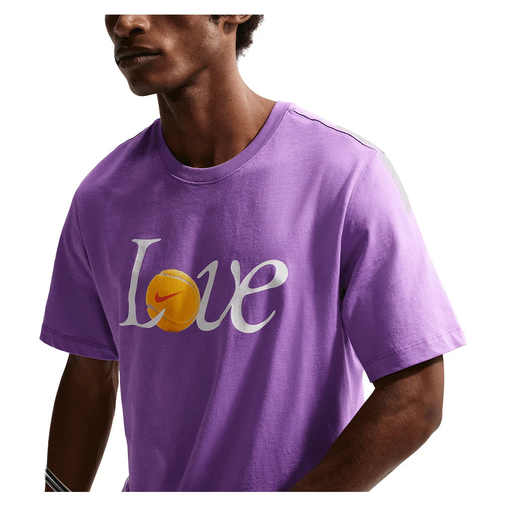 Men's Court Standard Love Tee Bright Violet