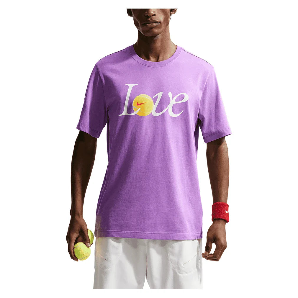 Men's Court Standard Love Tee Bright Violet