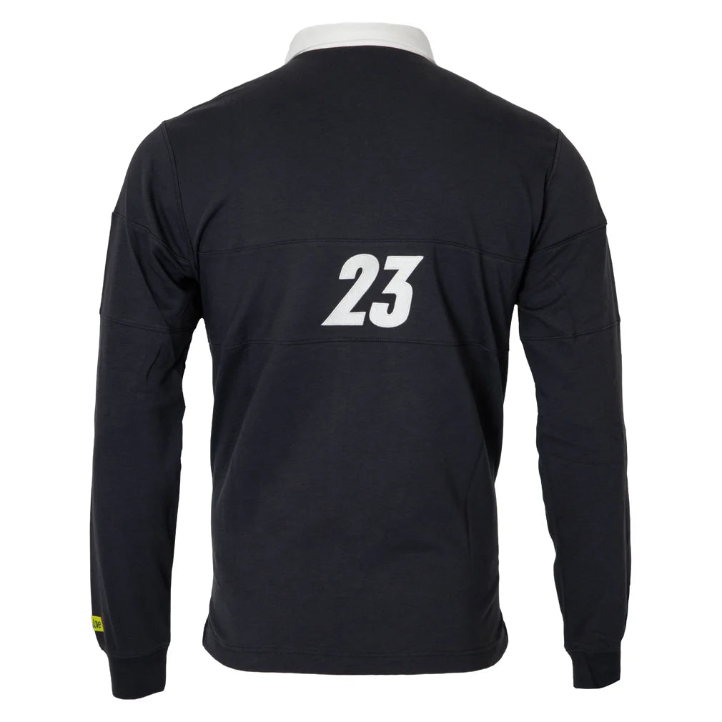Men's Air Jordan Brooklyn Long-Sleeve Polo Shirt Anthracite and Sail, Nike, Pickleball Express, IV7354-060H26-2