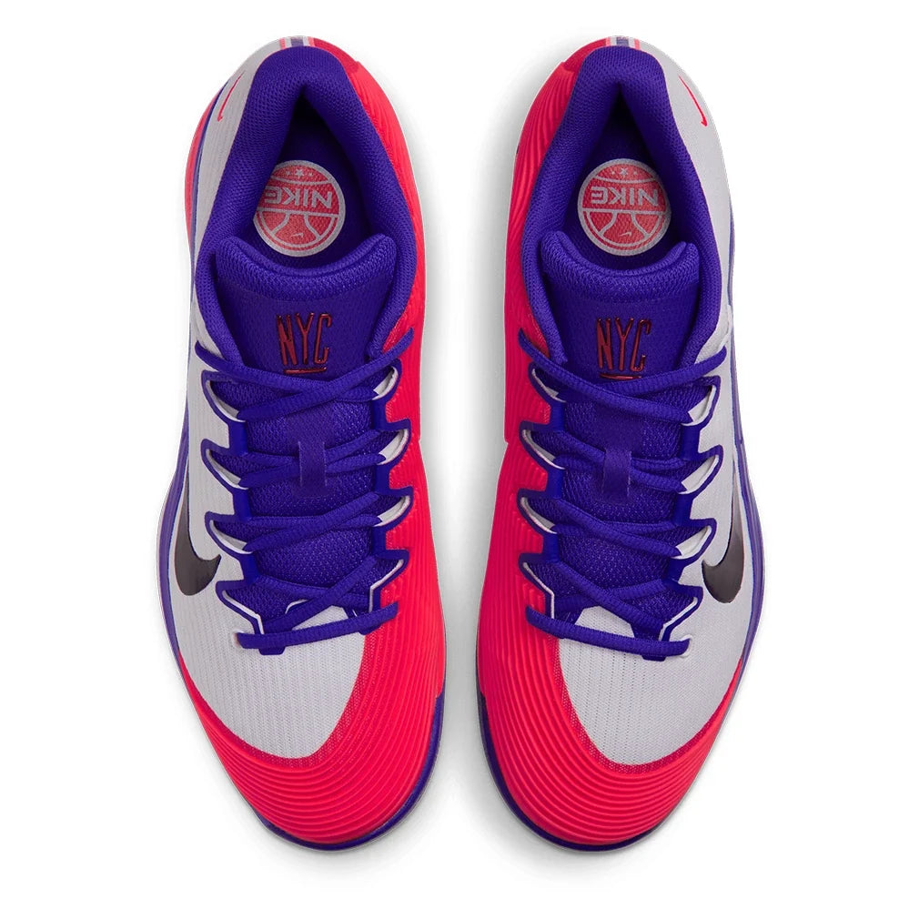 Men's Carlos Alcaraz New York Zoom Vapor 12 Premium Shoes White and Burgundy Ash