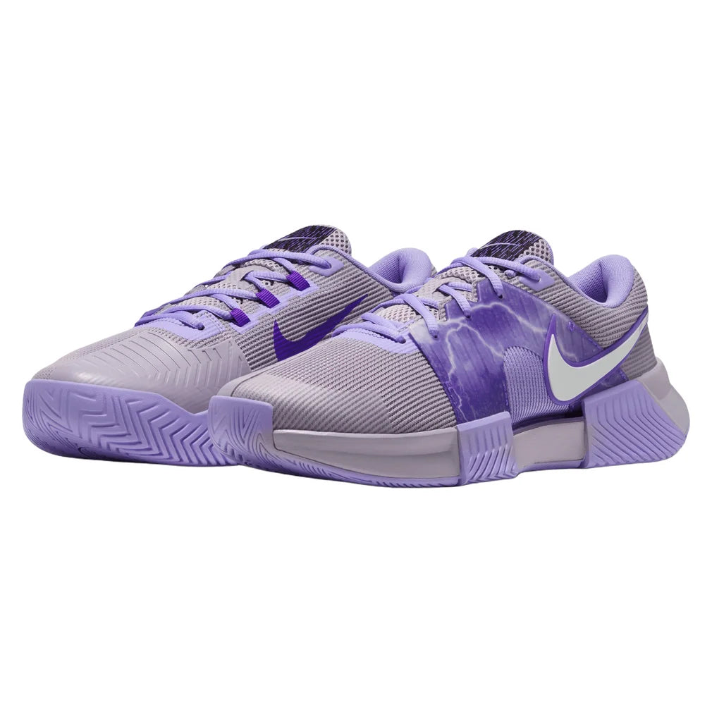 Men's Zoom GP Challenge 1.5 Tennis Shoes Silver Lilac and White, Nike, Pickleball Express, JA3504-001H26-1