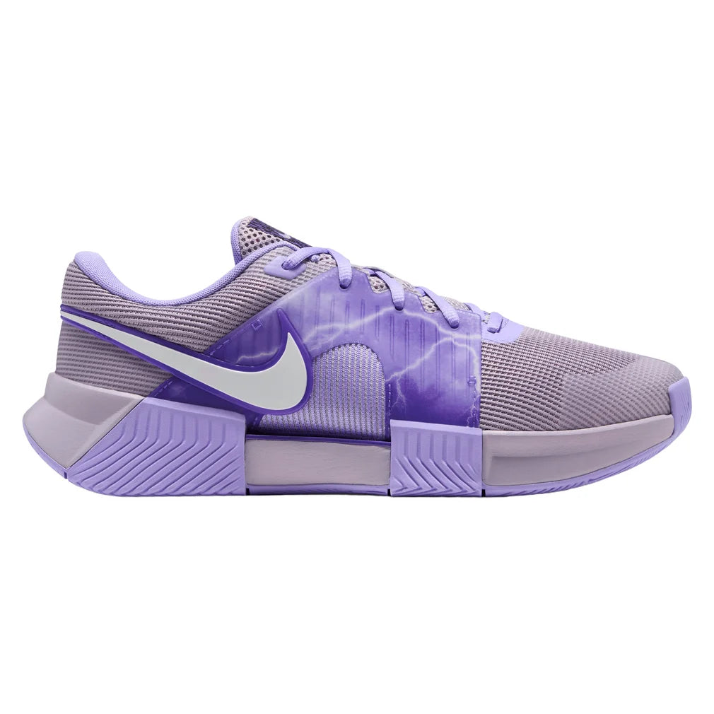 Men's Zoom GP Challenge 1.5 Tennis Shoes Silver Lilac and White, Nike, Pickleball Express, JA3504-001H26-5