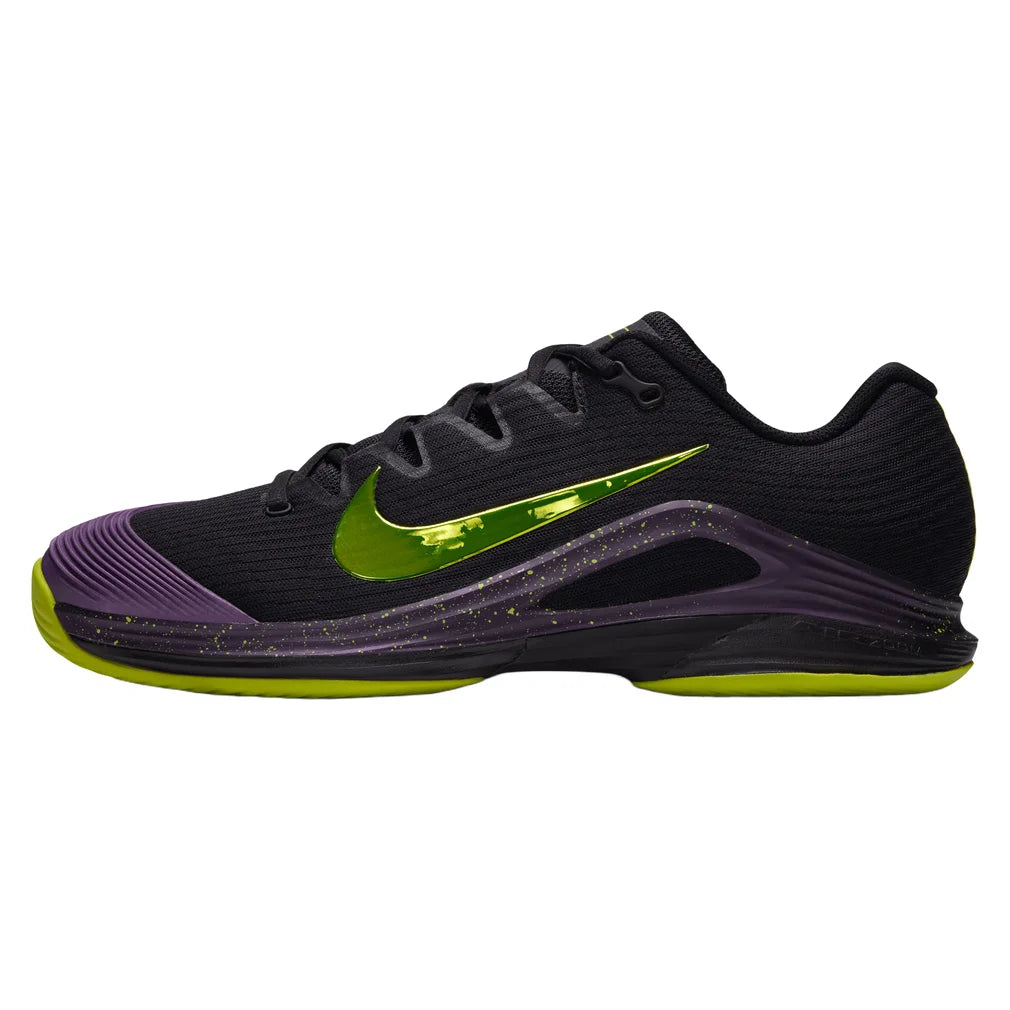 Men's Zoom Vapor 12 Shoes Black and Lemon Venom, Nike, Pickleball Express, JA6918-001H26-3