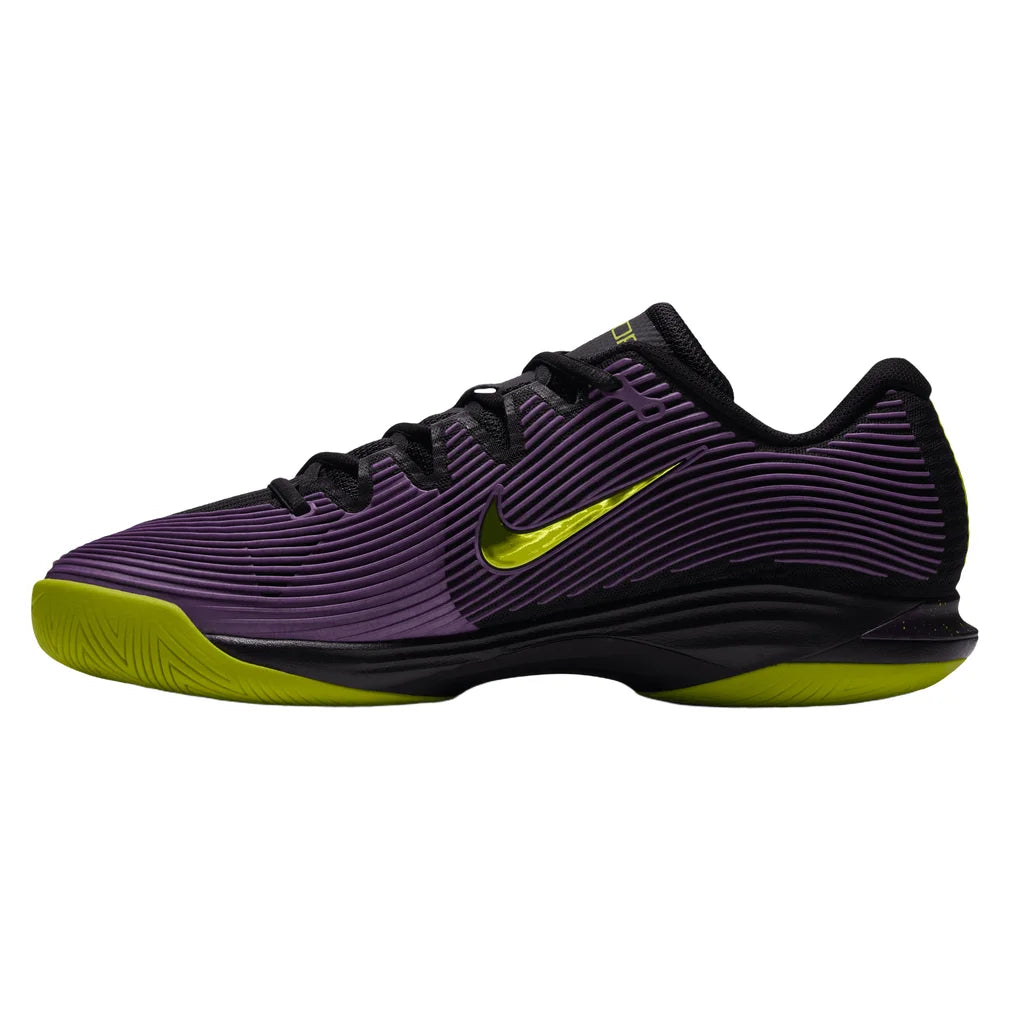 Men's Zoom Vapor 12 Shoes Black and Lemon Venom, Nike, Pickleball Express, JA6918-001H26-4