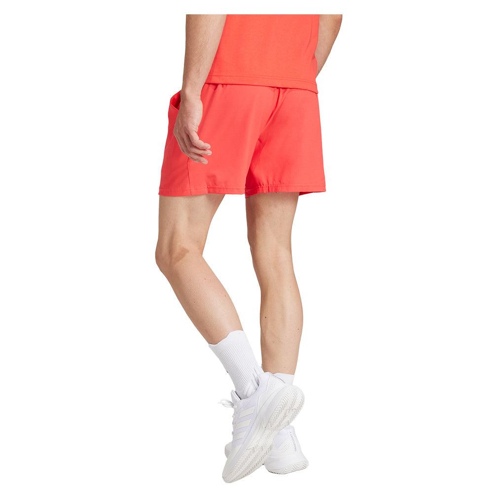 Men's Gameset Ergo 5in Shorts Semi Lucid Red