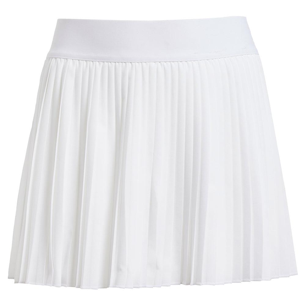 Girls' Club Pleated Skort White