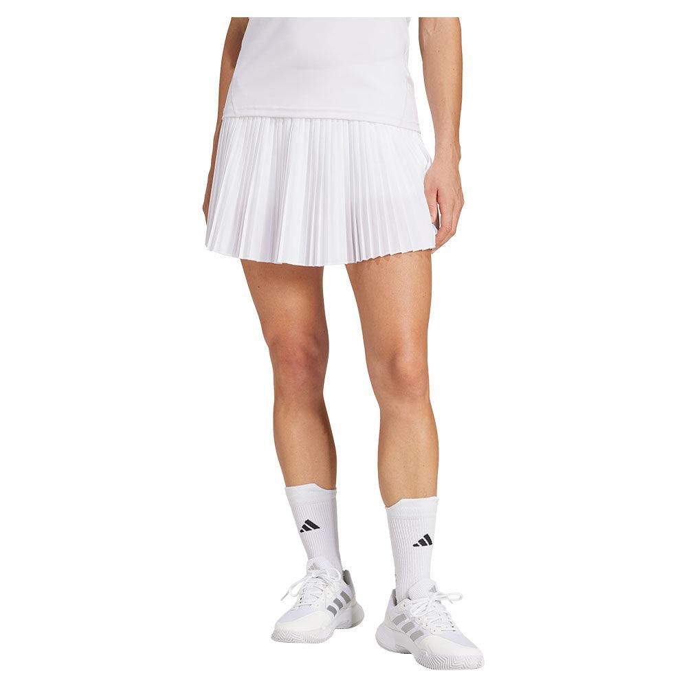 Women's Club Pleat Skort White