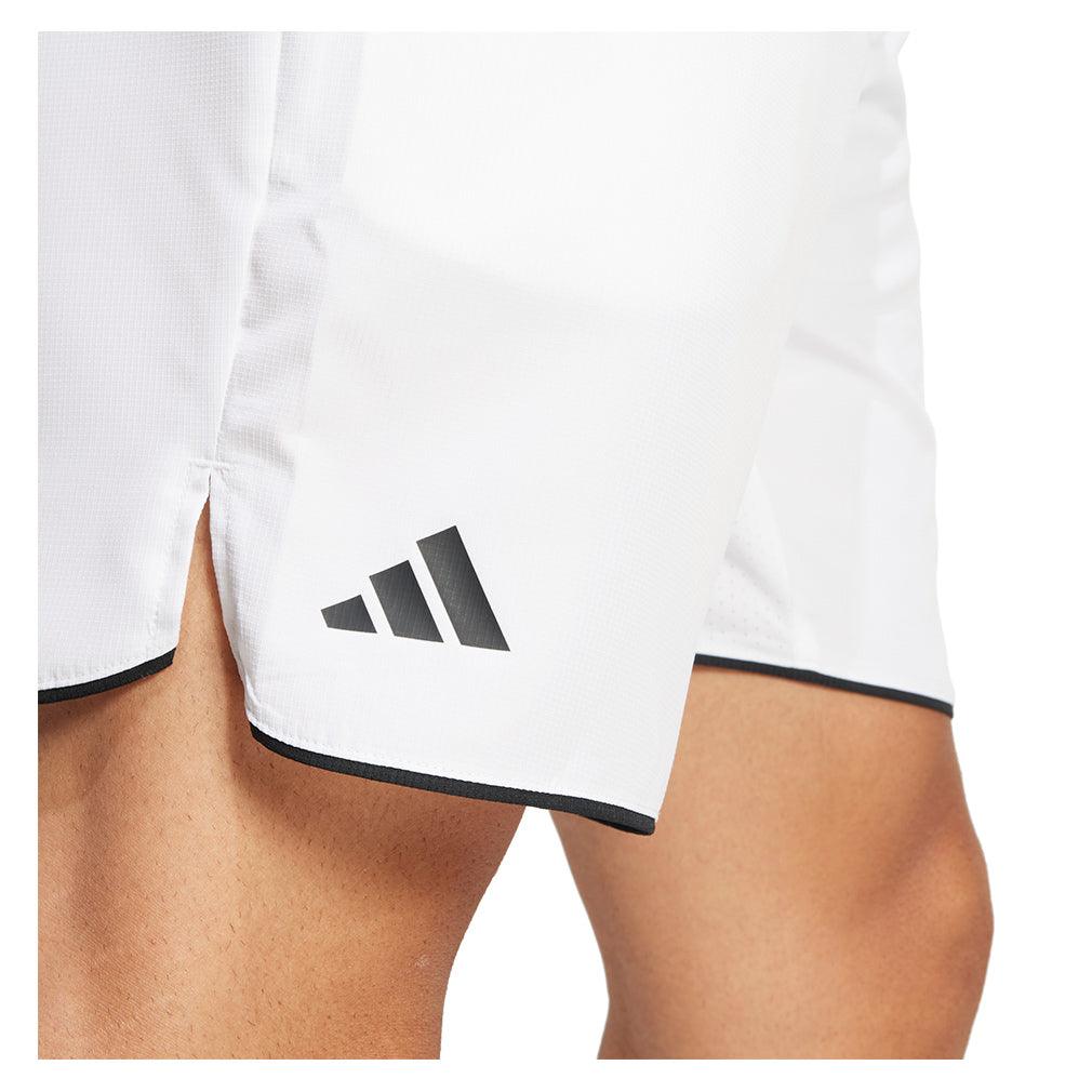 Men`s Club 9in Short White