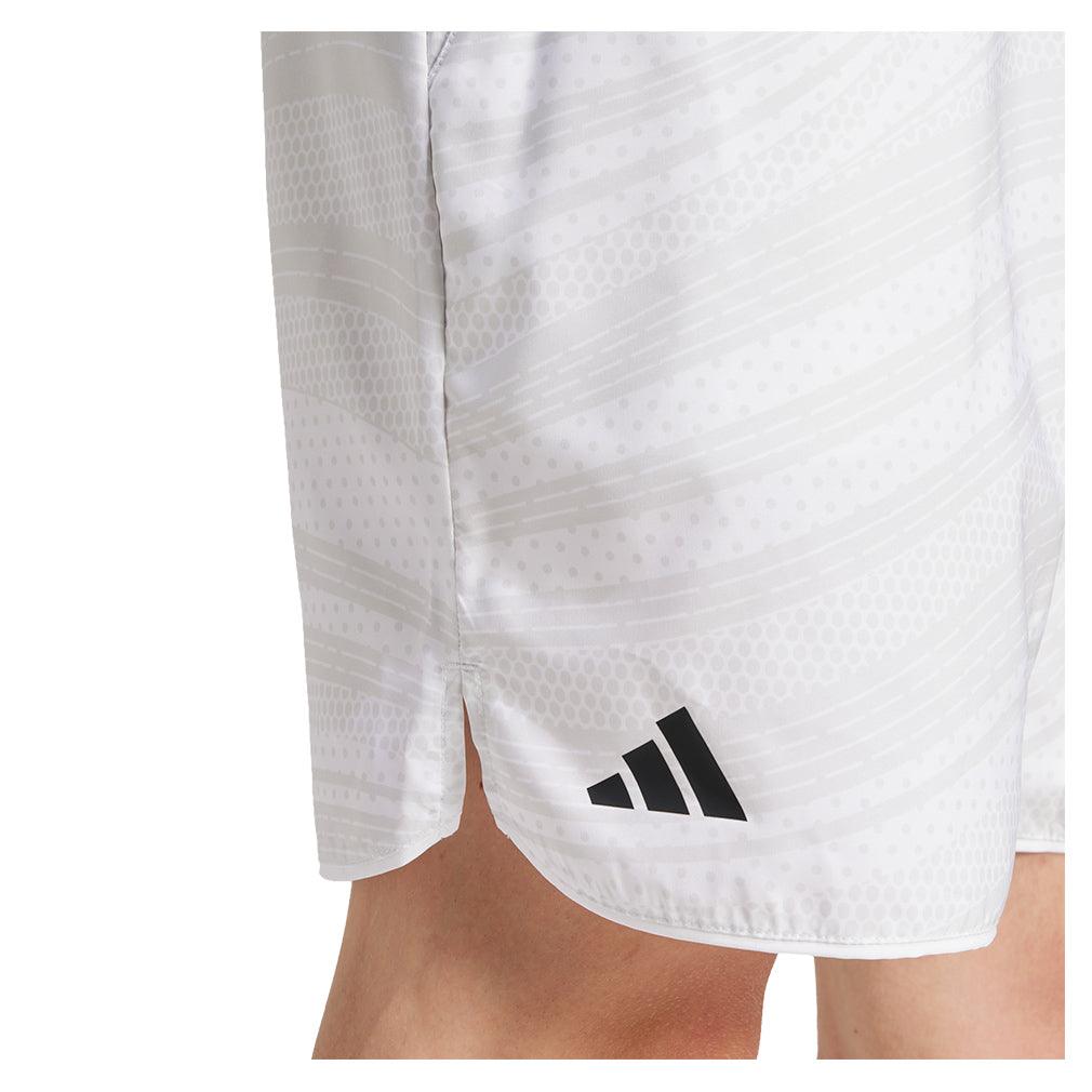 Men's Club Graphic 9in Short White