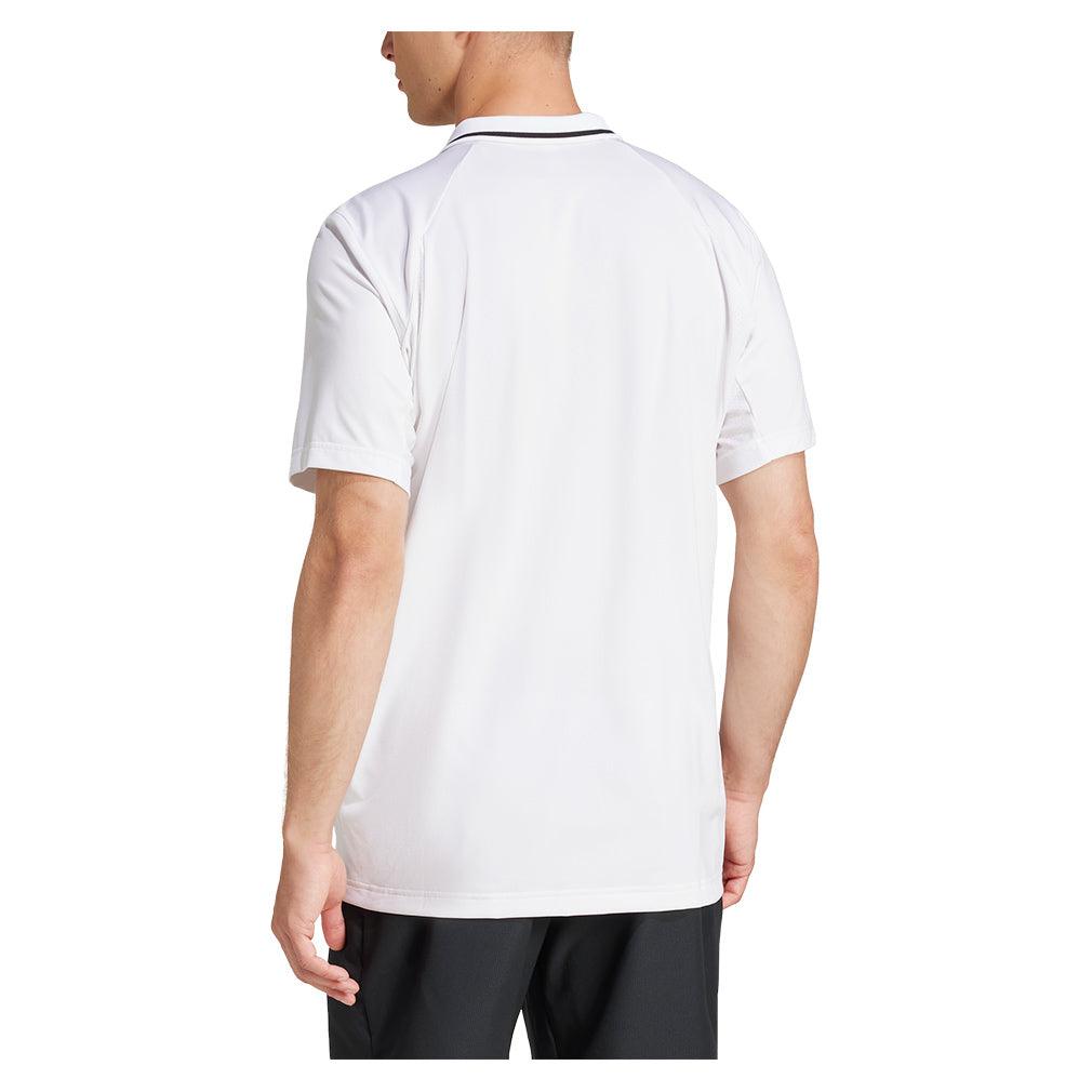 Men's Club Pique Polo White