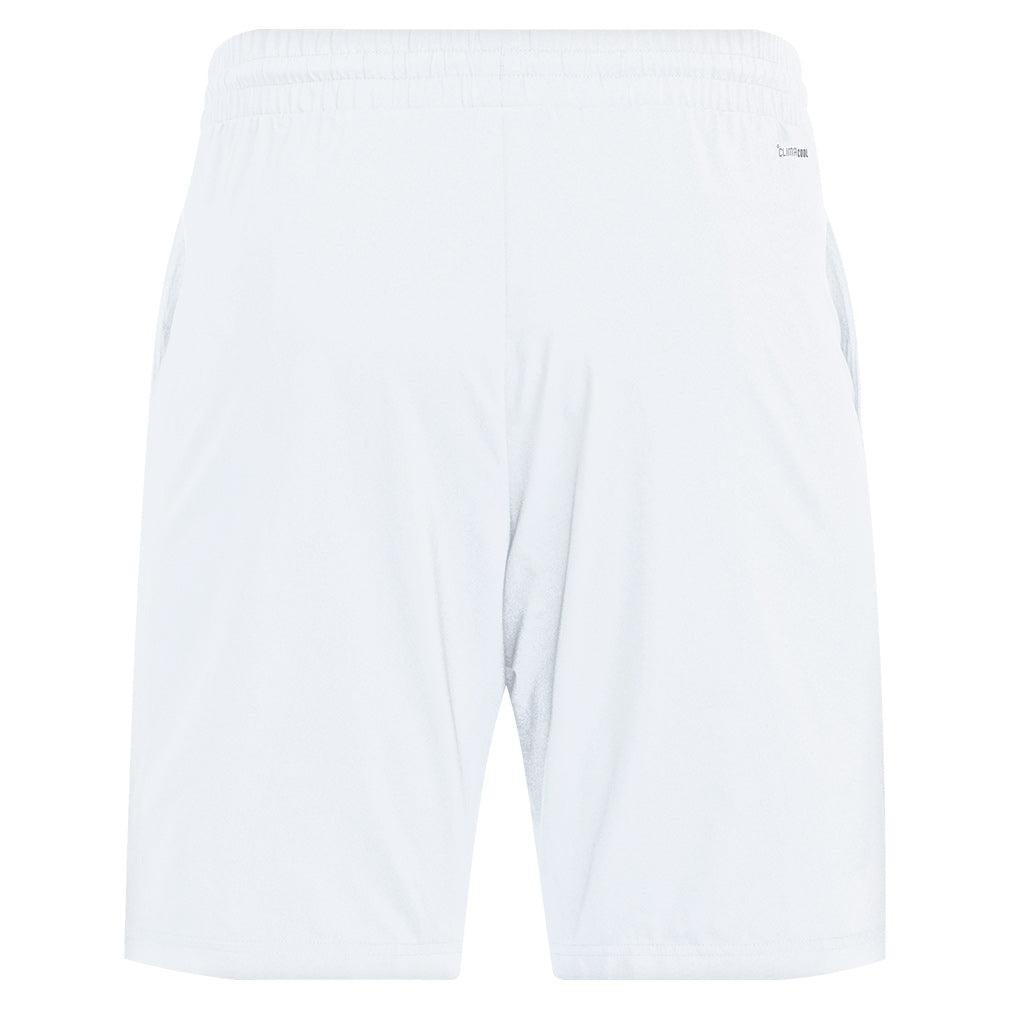 Men's Club 3 Stripe 9 inch Short White