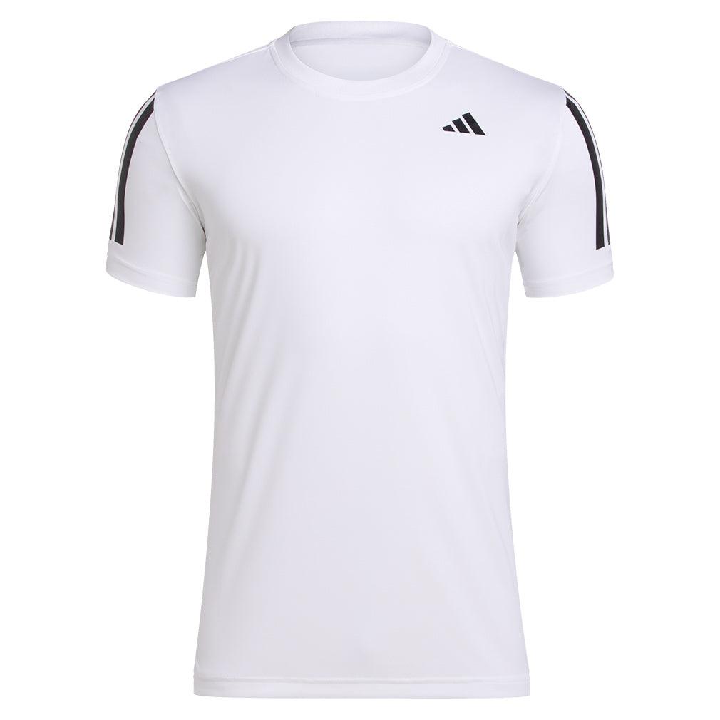 Men's Club 3 Stripe Top White