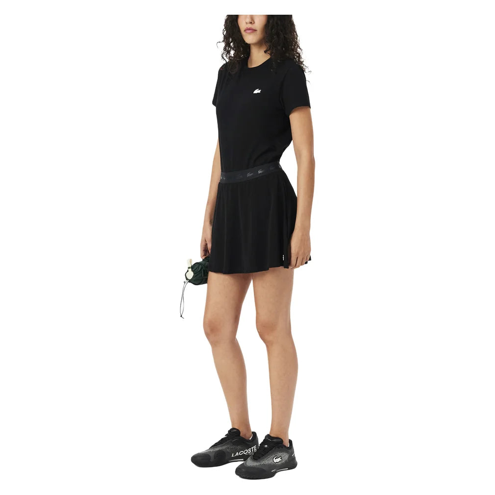 Women's Essentials Training Skort Black, Lacoste, Pickleball Express, JF0218-C31BF26-4