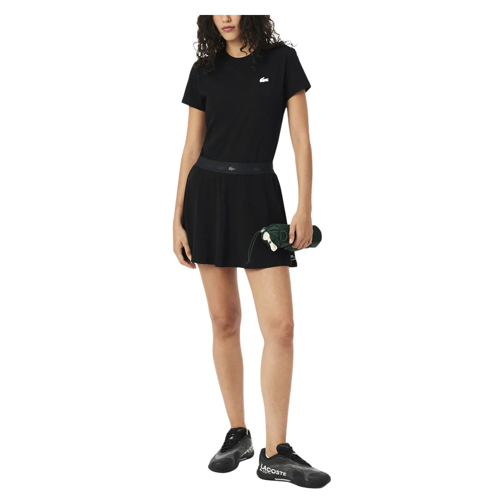 Women's Essentials Training Skort Black, Lacoste, Pickleball Express, JF0218-C31BF26-5