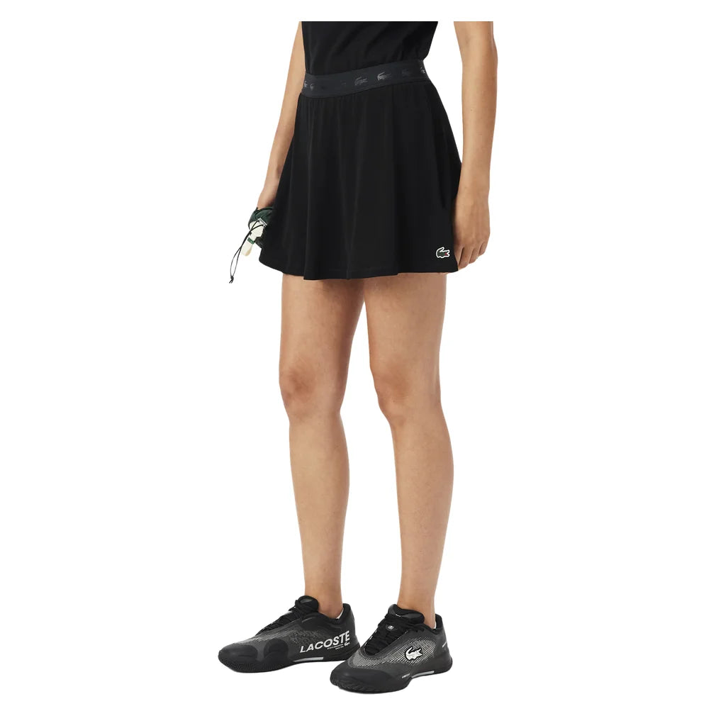 Women's Essentials Training Skort Black, Lacoste, Pickleball Express, JF0218-C31BF26-7