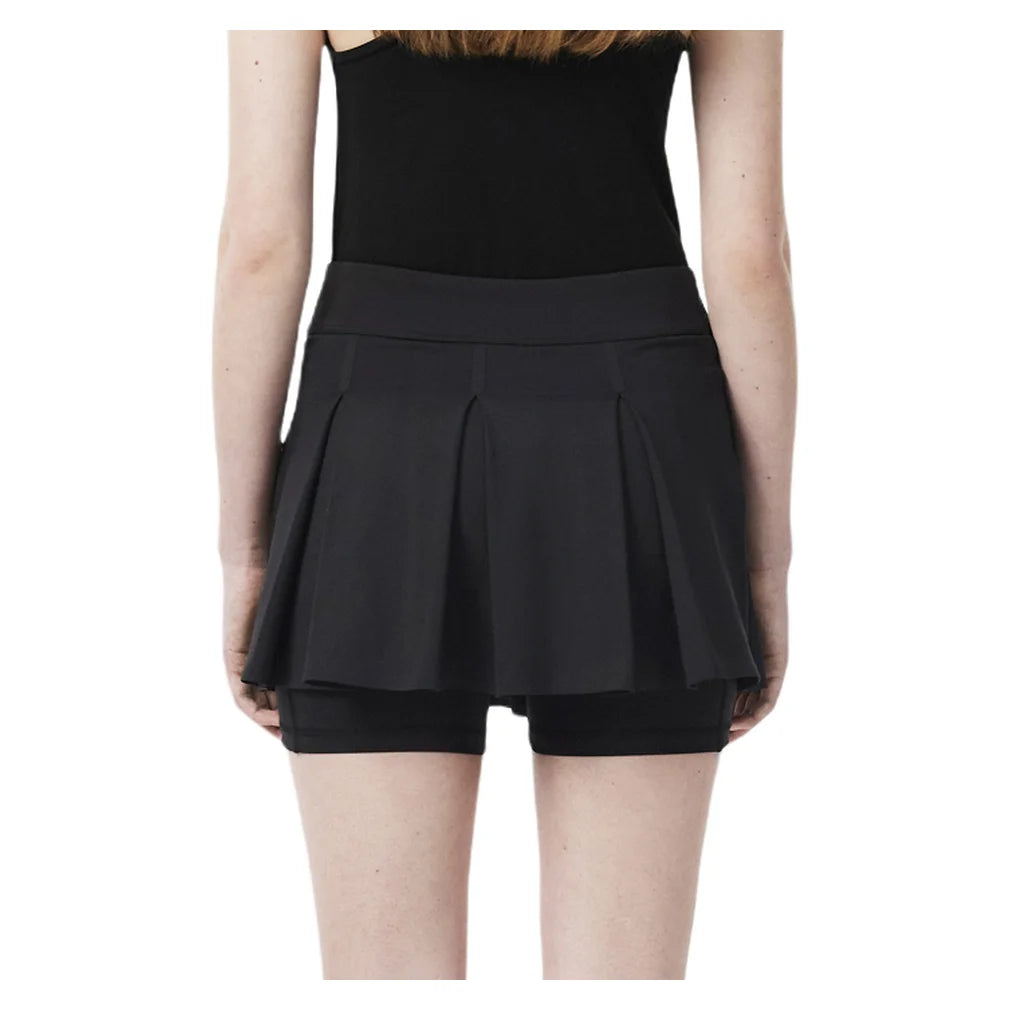 Women's Players Skirt Black, Lacoste, Pickleball Express, JF6780-031F26-1