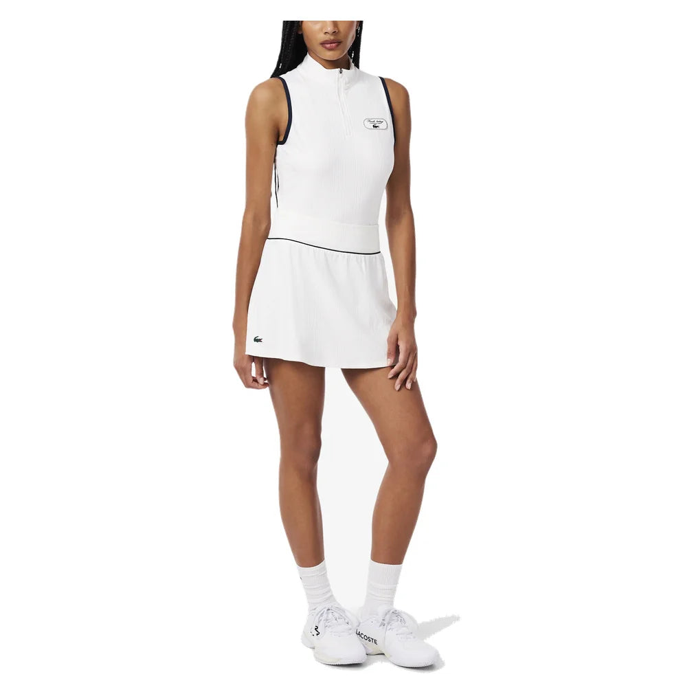 Women's Heritage Skirt, Lacoste, Pickleball Express, JF6806-F26-3