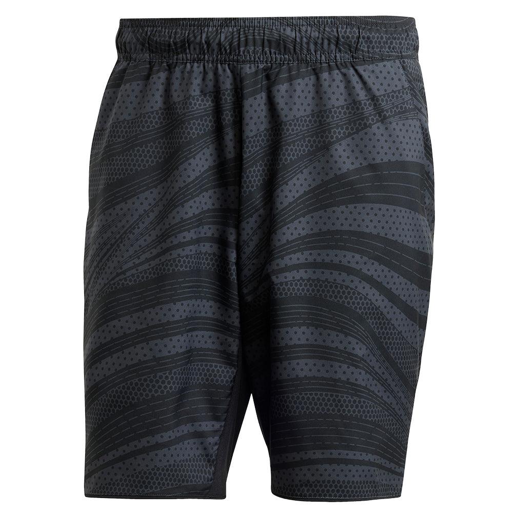 Men's Club Graphic 7 inch Shorts Carbon and Black