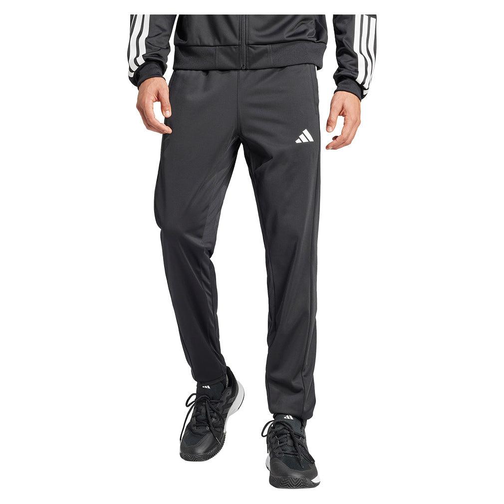 Men's Club 3 Stripe Knit Pant Black