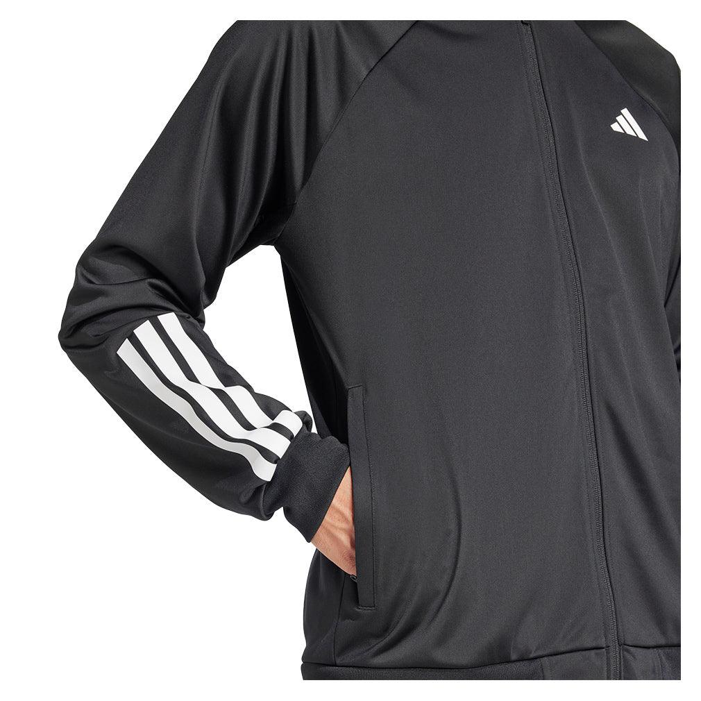Men's 3 Stripe Knit Jacket Black