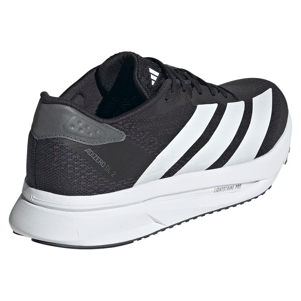 Women's Adizero SL2 Running Court Shoes Core Black and Footwear White