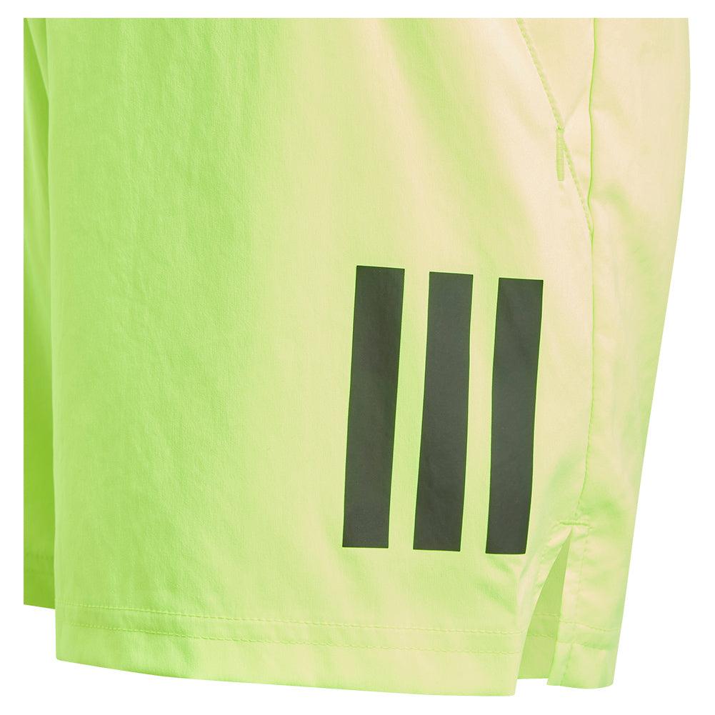 Boys' Club 3 Stripe Shorts Lucid Lemon