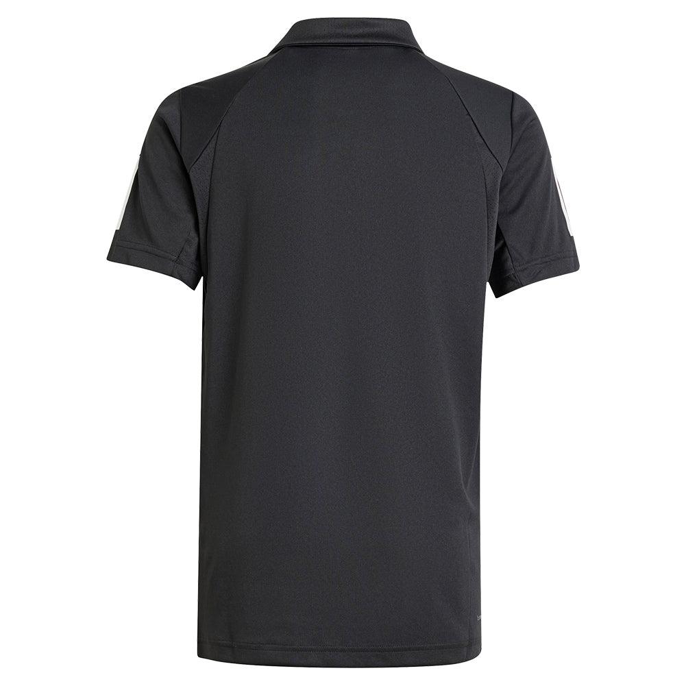Boys' Club 3 Stripe Polo Black