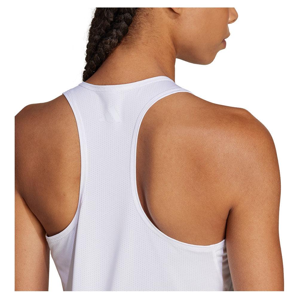 Women's Club V-Neck Tank White
