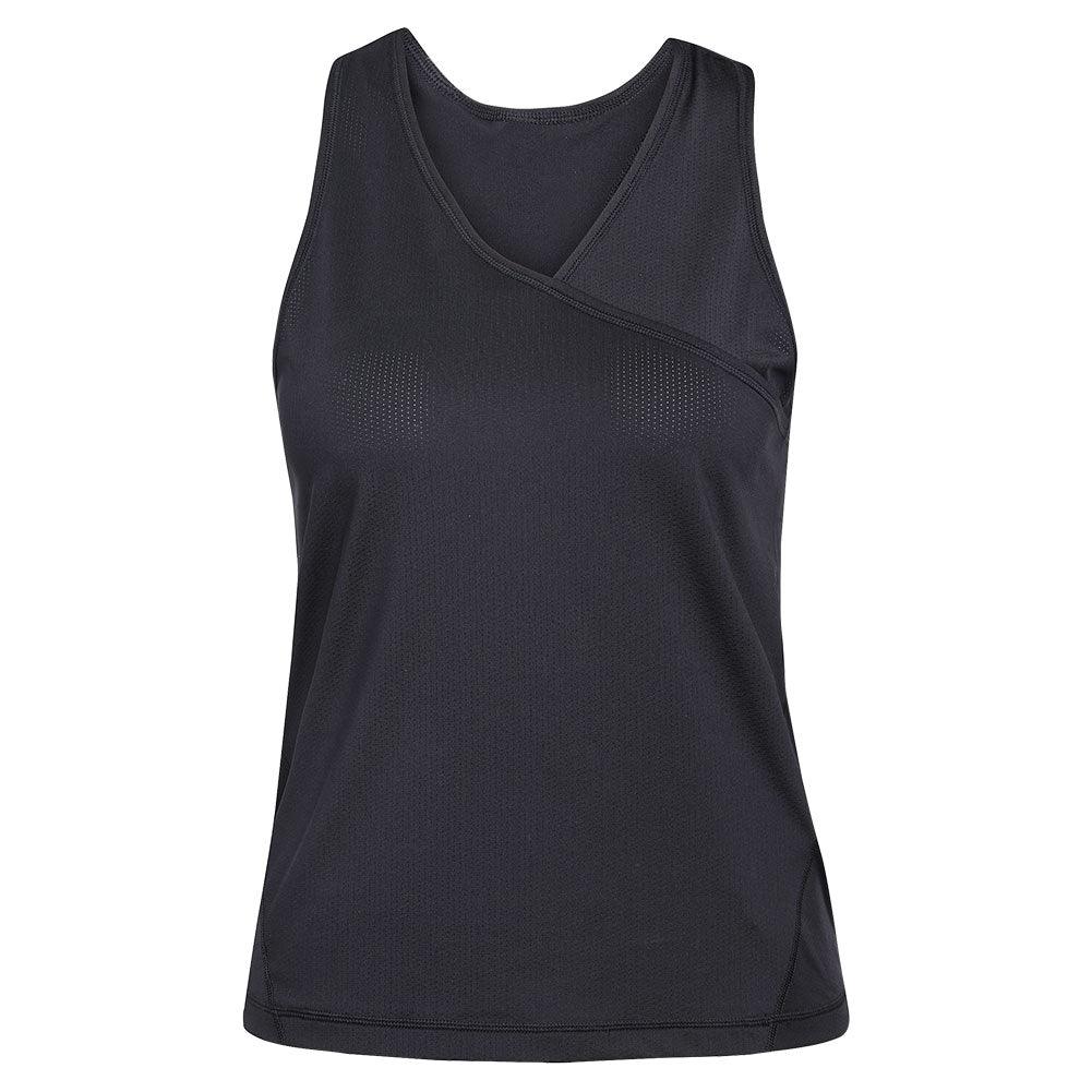 Women's Club V-Neck Tank Black