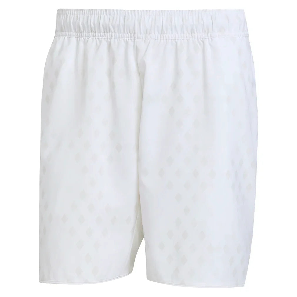 Men's Club Graphic 7 Inch Short White and Dash Grey