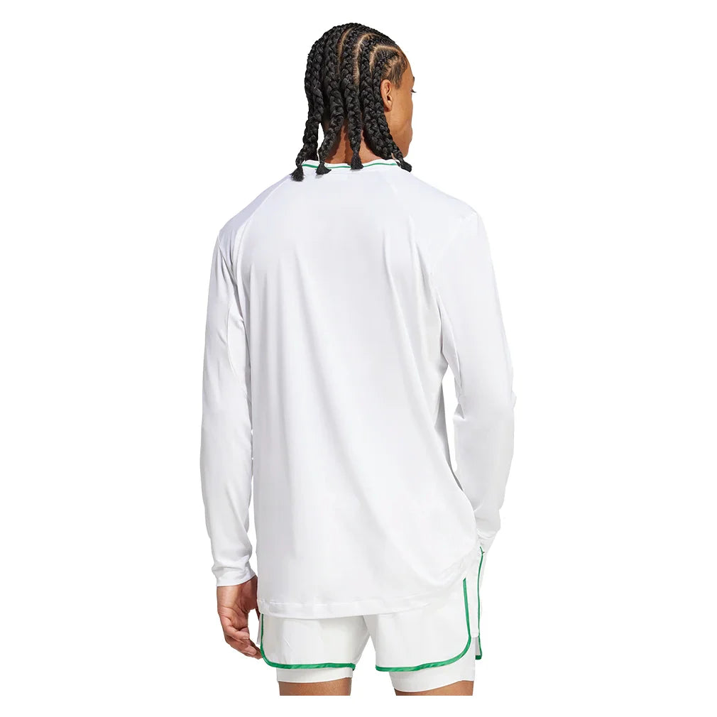 Men's Pro Long Sleeve Top White