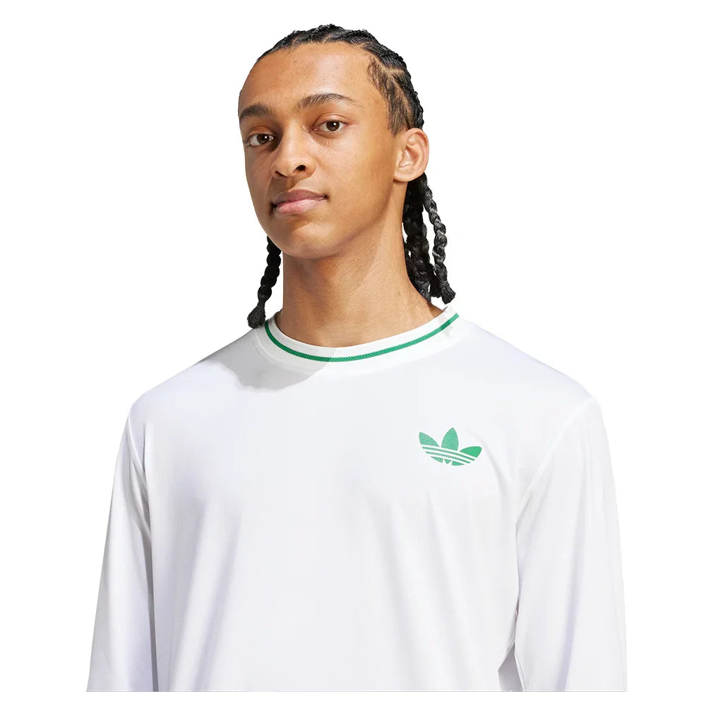 Men's Pro Long Sleeve Top White