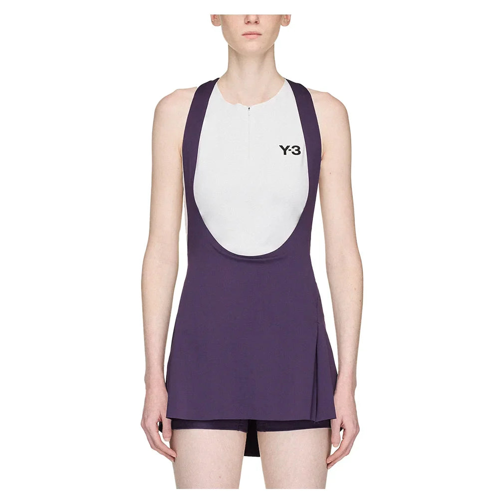 Women's Y-3 Bib Skort Aurora Plum