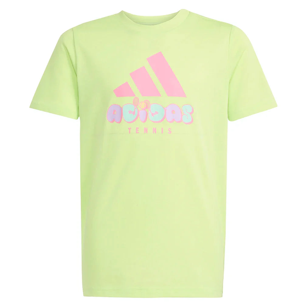 Juniors' Graphic Tee Pulse Lime