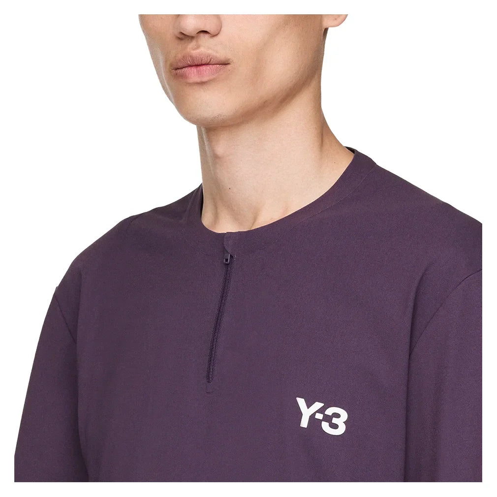 Men's Y-3 Zip Top Aurora Plum