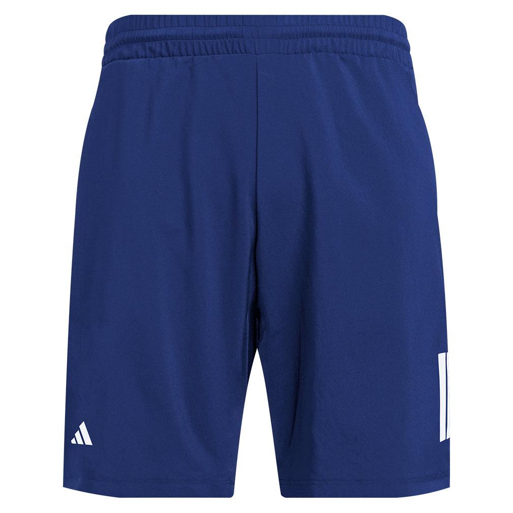 Men`s Club 3 Stripe 7 inch Short Dark Blue