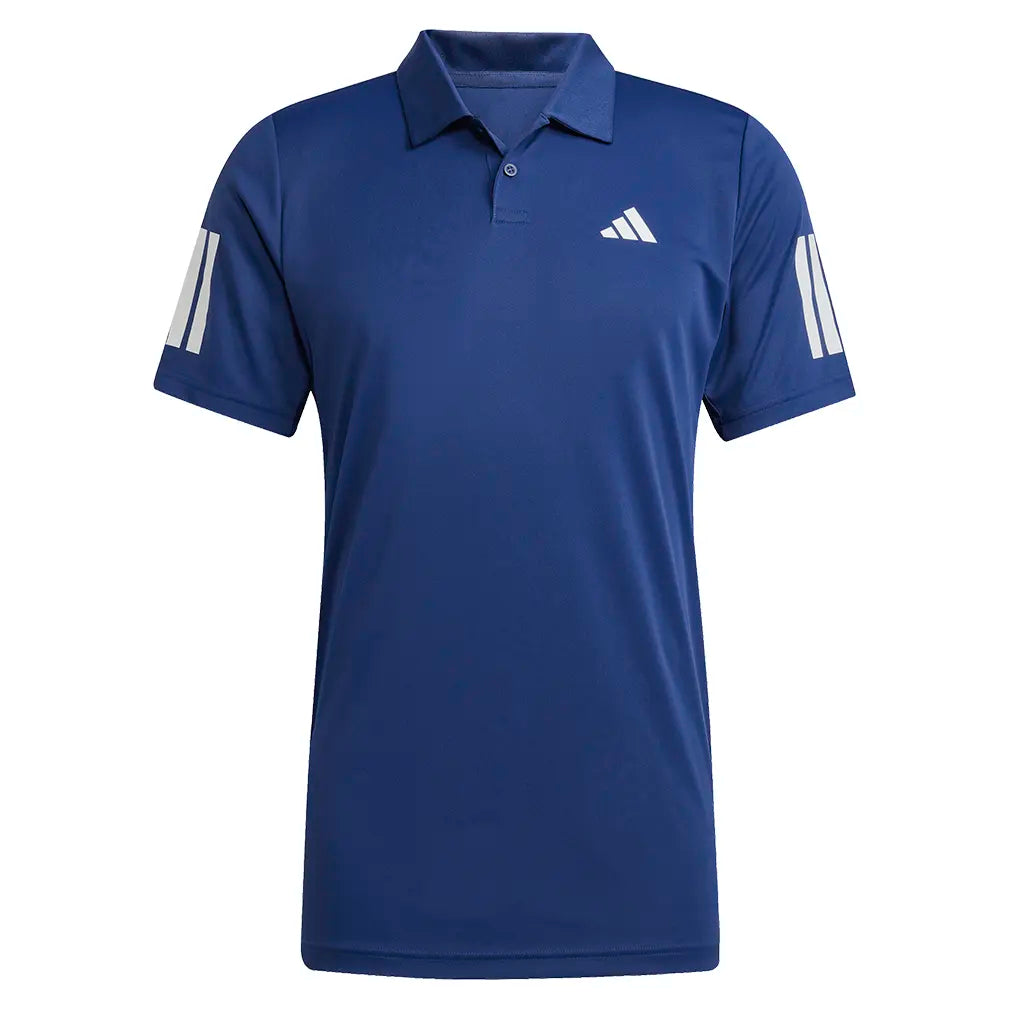 Men's Club 3 Stripe Polo Dark Blue
