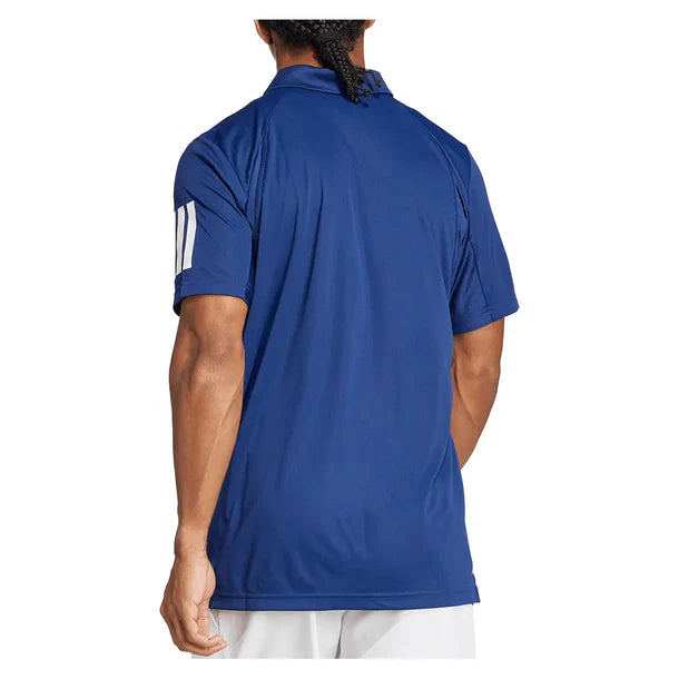 Men's Club 3 Stripe Polo Dark Blue