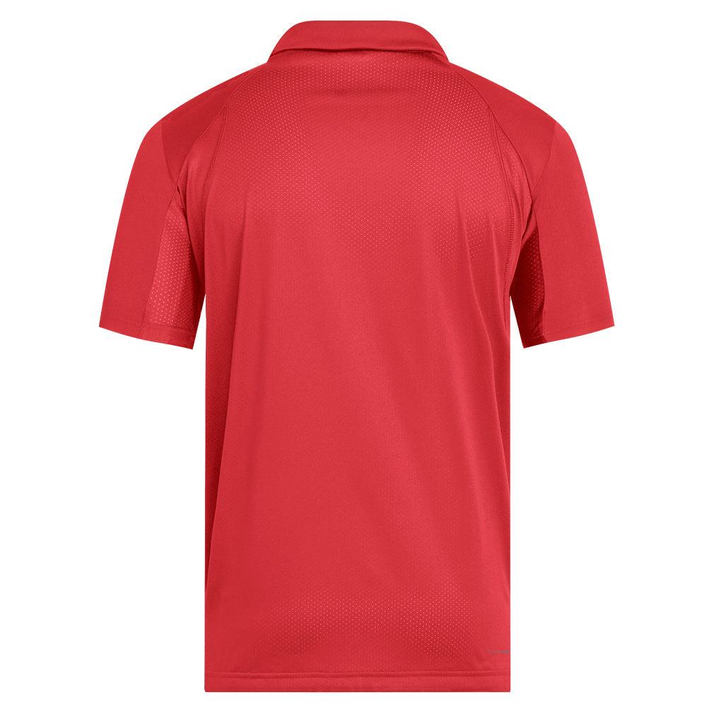 Men`s Club Polo Semi Lucid Red