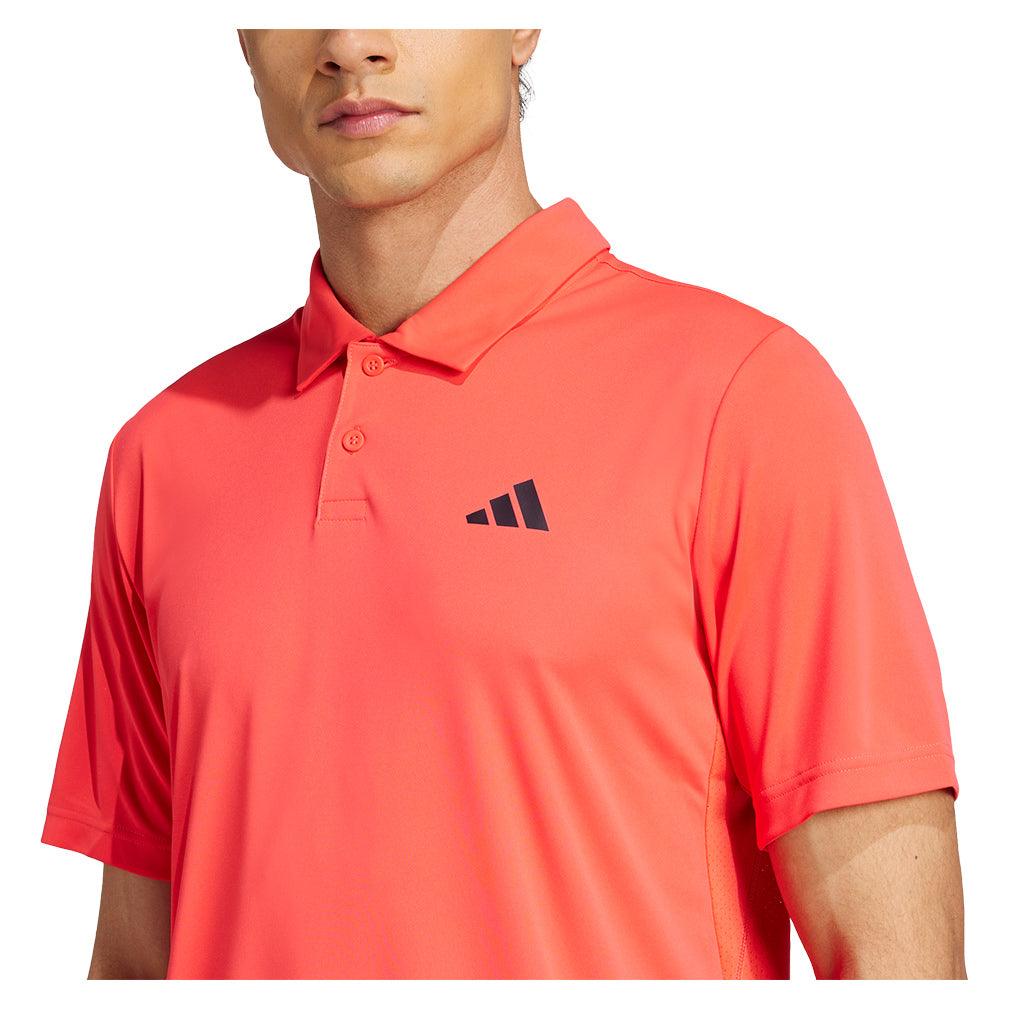 Men`s Club Polo Semi Lucid Red