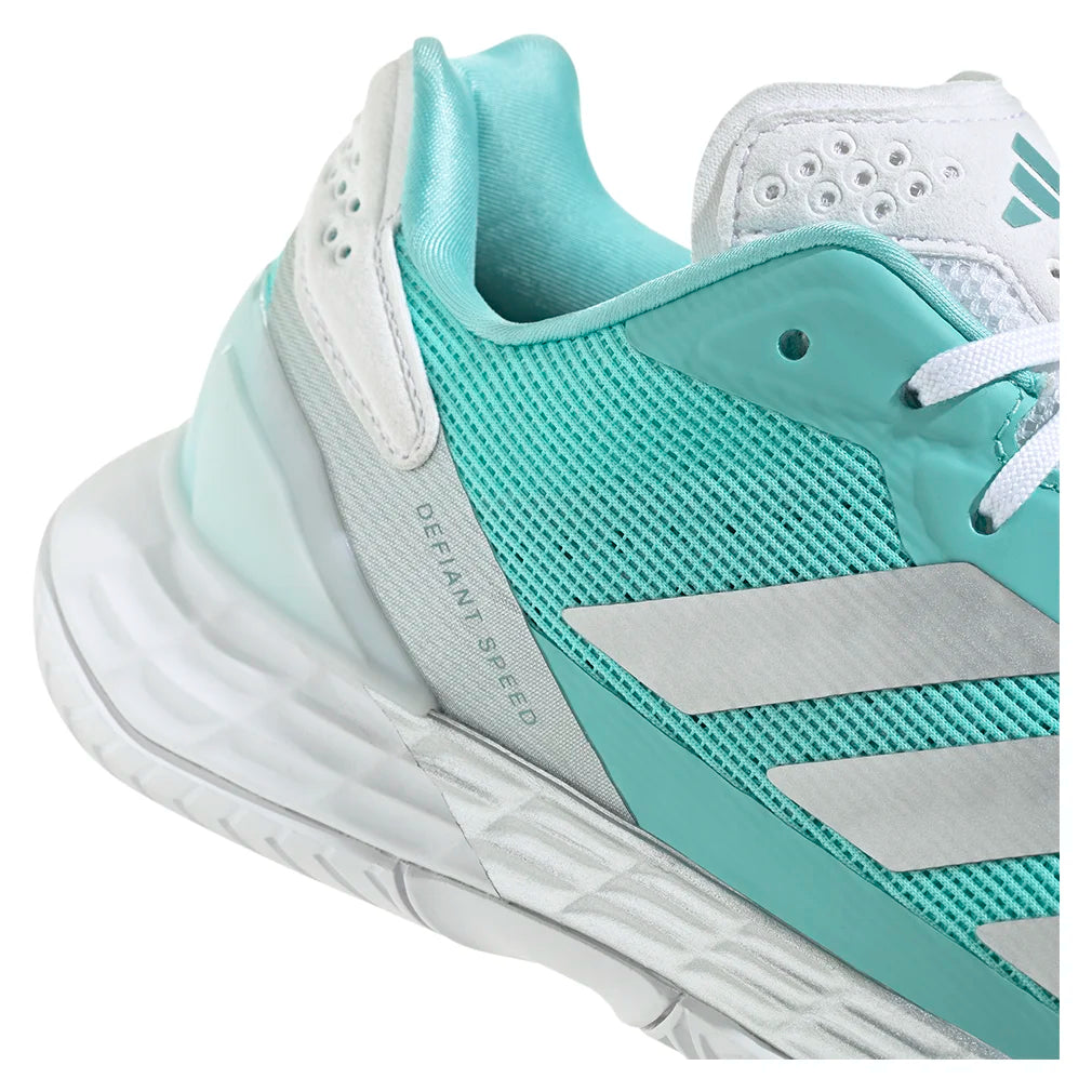 Women's Defiant Speed 2 Shoes Flash Aqua and Silver Metallic