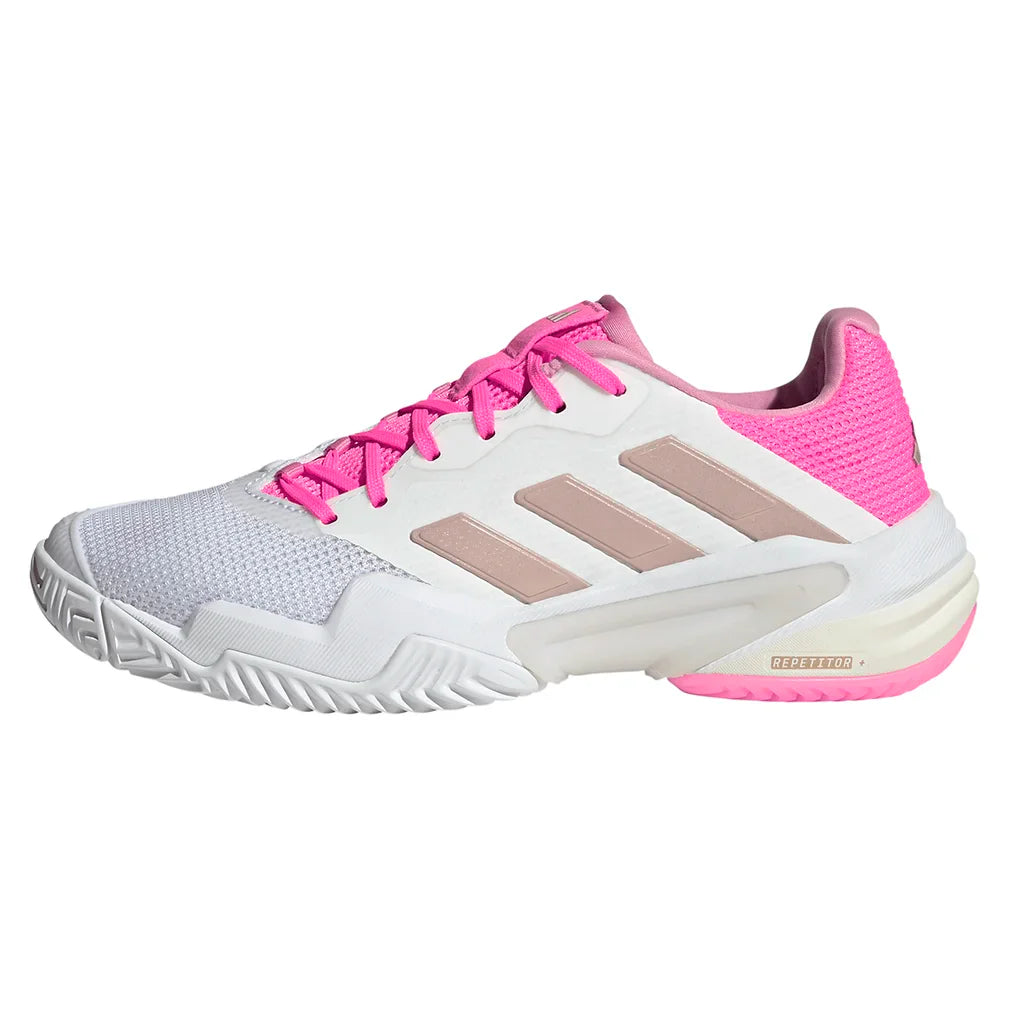 Women's Barricade 13 Court Shoes Footwear White and Ash Pearl